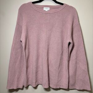 The Drop Women's Blush Crew Neck Sweater